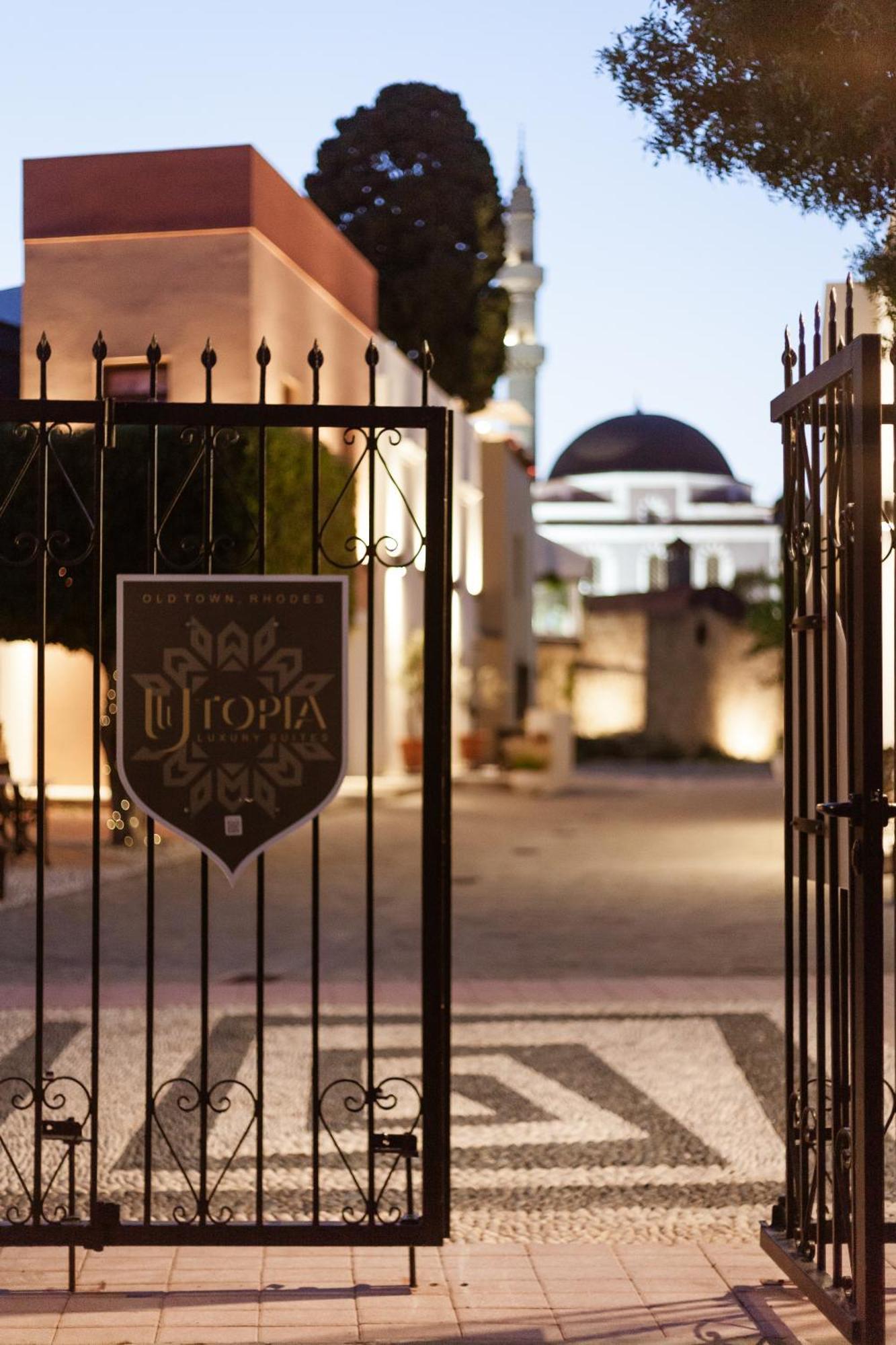 Utopia Luxury Suites - Old Town Rhodes City Eksteriør billede