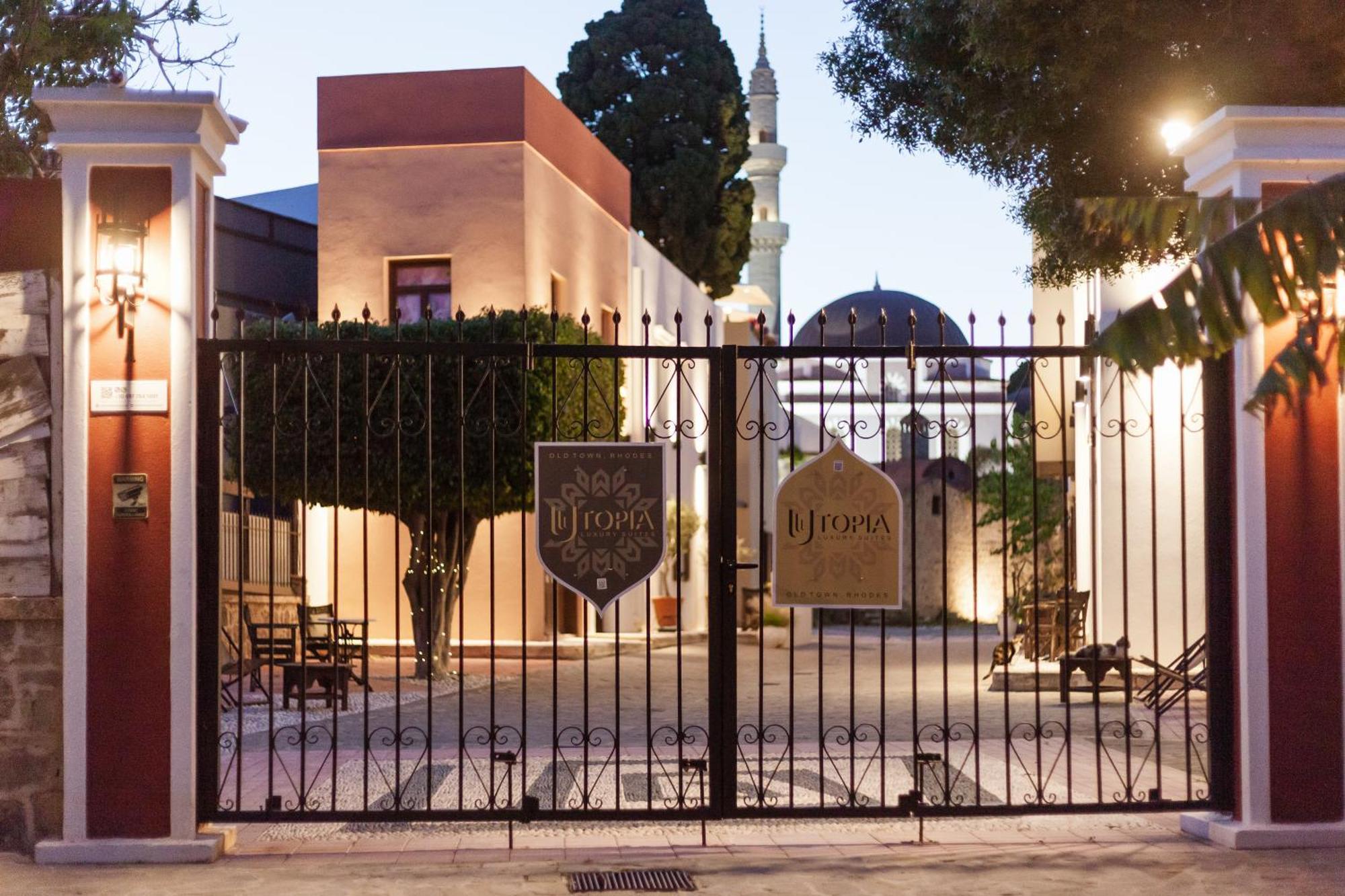 Utopia Luxury Suites - Old Town Rhodes City Eksteriør billede